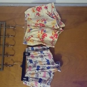 Bundle of 2 PJ Shorts Size Medium: A